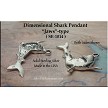 Large Sterling Silver Shark Necklace 