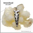 Sterling Silver Arrowhead Pendant 