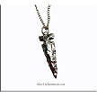 Sterling Silver Arrowhead Pendant 