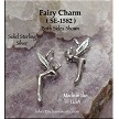 Sterling Silver Bailed Tinkerbell Fairy Charm - Both Sides Shown 