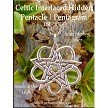 Sterling Silver Bailed Celtic Hidden Pentacle Pendant 