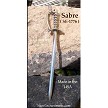 Sterling Silver 3D Sabre Pendant 