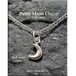 Sterling Silver Small Crescent Moon Charm 