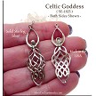 Sterling Silver Celtic Goddess Pendant 