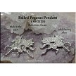 Sterling Silver Bailed Flying Pegasus Pendant 