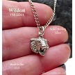 Sterling Silver Wildcat Charm 