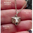 Sterling Silver Wildcat Necklace Charm 
