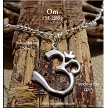 Sterling Silver Om Symbol Charm 