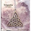 Sterling Silver Triquetra Necklace 