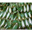 Czech Glass Dagger Beads, 5x16mm (50) 