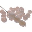 Czech Glass Beads, Light Dusky Lavender, 6mm Fire Polished (25) 