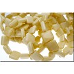 Czech Glass Beads, Ivory-Bone, 10mm Tile Beads 