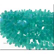 Czech Glass Beads, 6mm Lentil Beads, Matte Teal AB (50) 