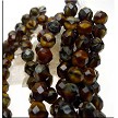 Czech Glass Beads, 8mm Fire Polished Beads 