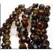 Czech Glass Beads, 8mm Fire Polished Beads 