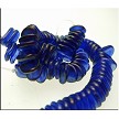 Czech Glass Rose Petal Beads, 8mm 