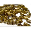 Czech Glass Rose Petal Beads, 8mm 