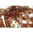 Czech Glass Rose Petal Beads, 8mm 