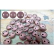 CzechMates Two Hole Lentil Beads 