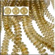 CzechMates Two Hole Lentil Beads 