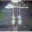 Cube Diamond Opalite Earrings 