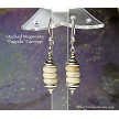 Magnesite Pagoda Earrings 