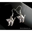 Halloween Cat Earings 