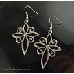 Large Cross Earrings 