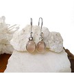 Sterling Silver Rose Quartz Earrings 