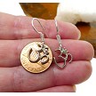 Sterling Silver Meditation Earrings 