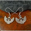 Sterling Silver Lunar Isis Earrings 