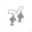Sterling Silver Celtic Cross Earrings 