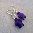 Turtle Earrings, Gemstone Turtle Jewelry 
