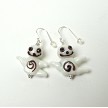 Ghost Earrings, Halloween Jewelry 