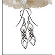 Sterling Silver Celtic Goddess Earrings 