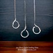 Sterling Silver Eyepins 20 gauge 2-inch 