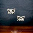 Sterling Silver Butterfly Beads 