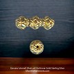 5mm 22k Gold Vermeil Fancy Saturn Spacer Beads 