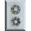Sterling Silver Beadcaps, 10mm 