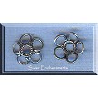 Sterling Silver Floral Beadcaps 