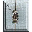 Sterling Silver Fancy Tube Beads 