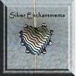 Sterling Silver Fancy Heart Beads 