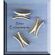 Sterling Silver Double Noodle Beads 