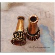 Solid Copper Jewelry Cone - Sold by Piece 