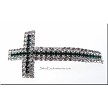 Crystal Cross Bracelet Component 
