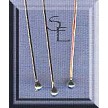 Sterling Silver 2.5-inch Headpins with 2mm Ball 