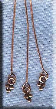 Copper Headpin With Dangle - 1.75-inch 