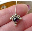 Fancy Headpins with Gemstones - Upclose of this style 