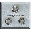 Sterling Silver 6mm Celtic Love Knot Closed Jumprings 
