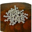 Bright Bali Sterling Silver Daisy Spacer Beads 5mm (10) 